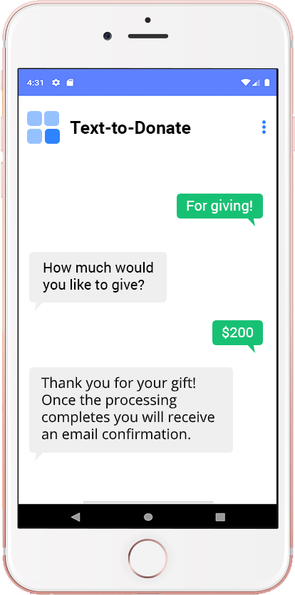 Text-to-Donate